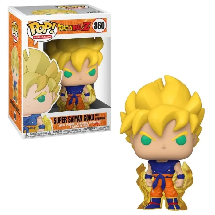 Boneco Funko Pop! Dragon Ball Z Goku Super Sayan - 860