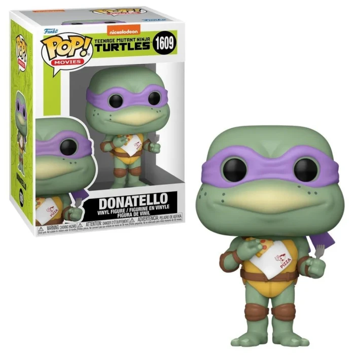 Boneco Funko Pop! Tartarugas Ninja Donatello Pizza - 1609