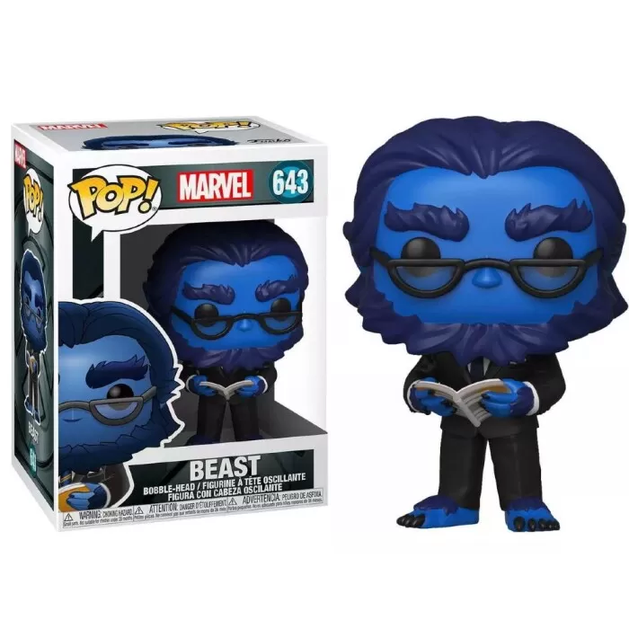 Boneco Funko Pop! X-Men Marvel Beast 20Th 643 Boneco Funko Pop! X-Men Marvel Beast 20Th 643