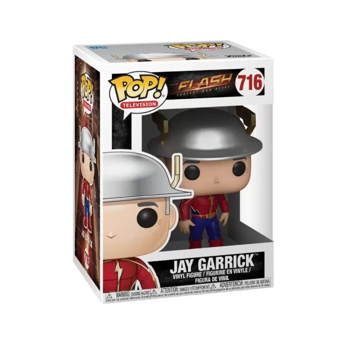 Boneco Funko Pop The Flash Jay Garrick Novo