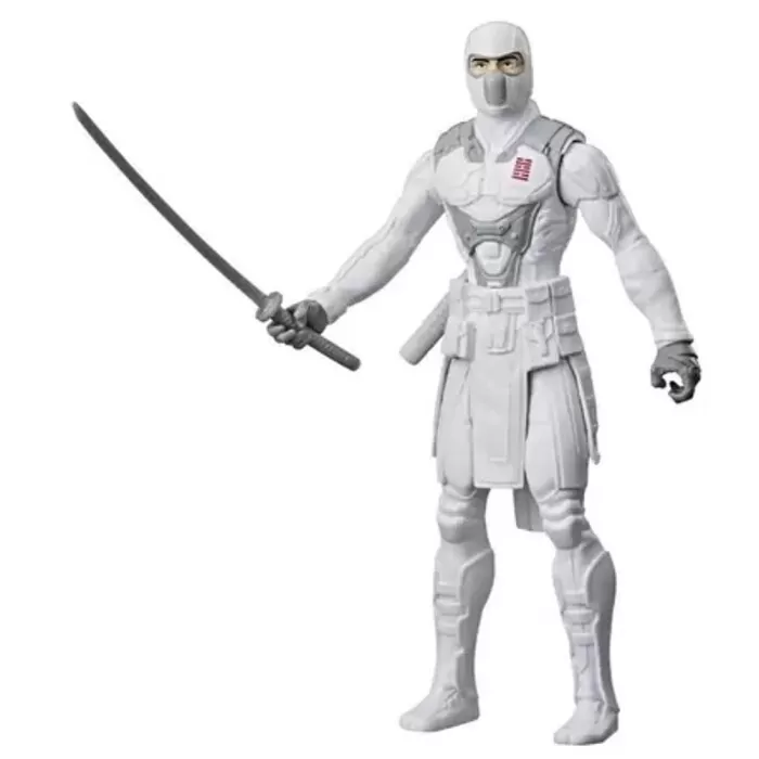 Boneco Gi Joe Origis Figura Snake Eyes E83455 Branco Novo