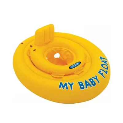 Bote Baby Conforto 70Cm Amarelo Intex Novo