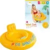 Bote Baby Conforto 70Cm Amarelo Intex Novo