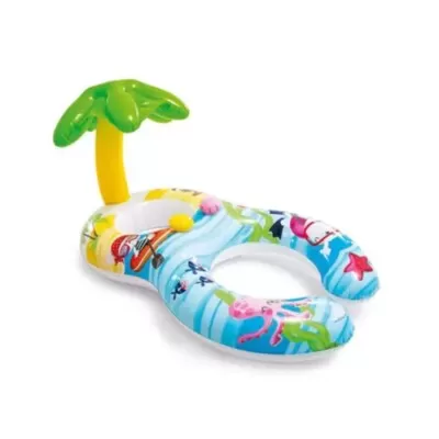 Bote Baby Peixinhos Com Cobertura Intex Novo