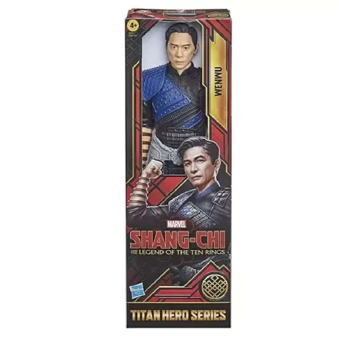 Boneco Sang-Chi Wenwu Roupa Azul Titan Hero Marvel