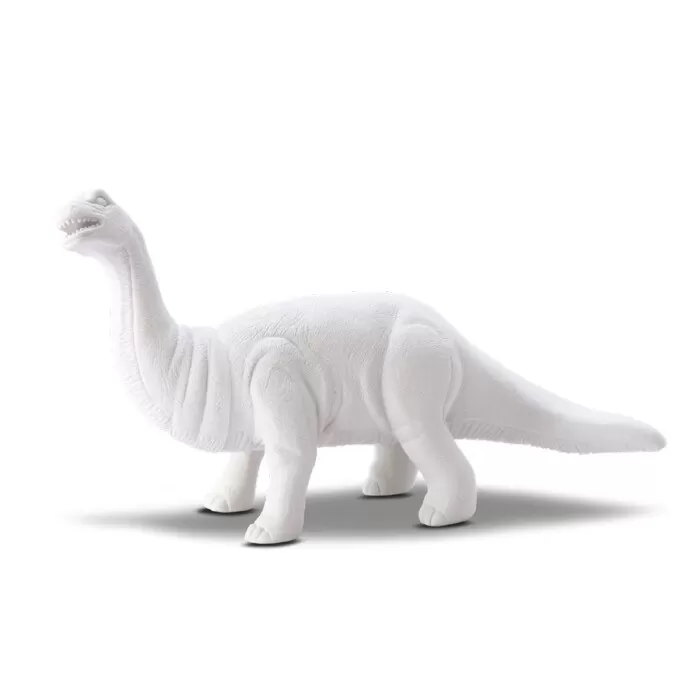 BRINQUEDO DIDÁTICO BEE TOYS DINOSSAURO PARA COLORIR C/GUACHE