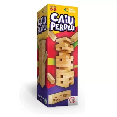 Brinquedo Caiu Perdeu Madeira 7460 Pais E Filhos Novo