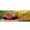 Brinquedo Dino Word Na Floresta Jipe Vermelho Novo
