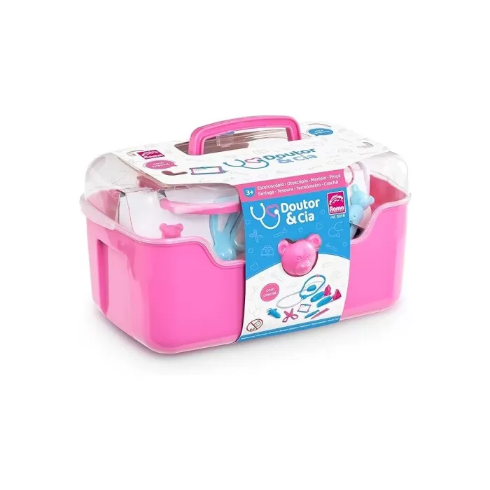 Brinquedo Doutor Cia Maleta 5316 Rosa Novo Brinquedo Doutor Cia Maleta 5316 Rosa Novo