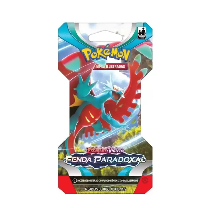 Brinquedo Pokémon Blister Unitário Fenda Paradoxal Novo Brinquedo Pokémon Blister Unitário Fenda Paradoxal Novo