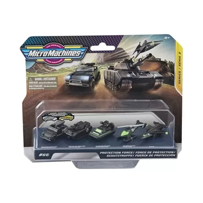 Brinquedos Micromachines Kit Forla De Proteção Novo