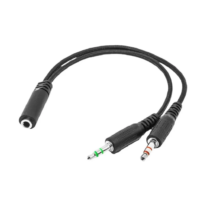 Cabo Adaptador Multilaser P/Fones, Pcs E Consoles P-3 P-2 Cabo Adaptador Multilaser P/Fones, Pcs E Consoles P-3 P-2