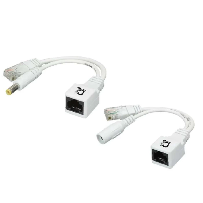 Cabo Adaptador Poe ( Macho/Femea ) - Branco Cabo Adaptador Poe ( Macho/Femea ) - Branco