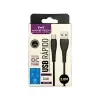 Cabo Carregamento Rápido Usb Tipo C 2 Metros Preto Maketech
