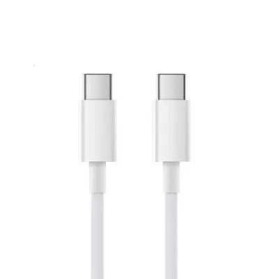 Cabo Conector Usb Tipo C Para Tipo C 3.1 1 Metro Branco
