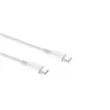 Cabo Conector Usb Tipo C Para Tipo C 3.1 1 Metro Branco