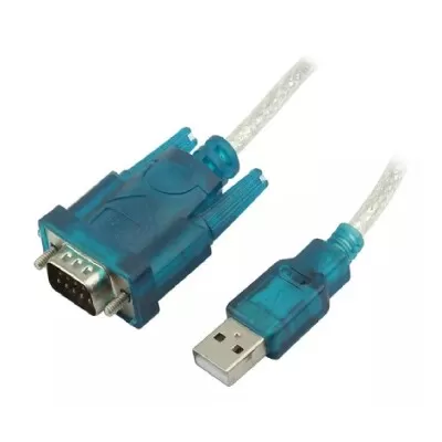 Cabo Conversor De Usb Para Serial Rs 232 70cm Azul - RoXo