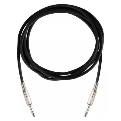 Cabo De Áudio P10 x P10 Para Instrumentos 10m Preto Hayonik