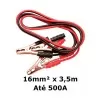 Cabo De Carga Bateria Chupeta Automotivo 3,5m 500a Mister Cabo De Carga Bateria Chupeta Automotivo 3,5m 500a Mister