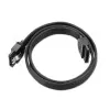 Cabo De Dados Para Hd/Ssd Sata 3 6 Gbps 0.5 Metros Preto