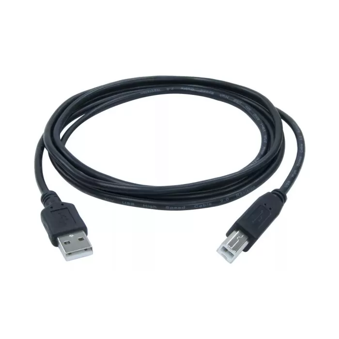 Cabo De Dados Usb 2.0 Macho X B Macho 1.8 Metros Preto Evus Cabo De Dados Usb 2.0 Macho X B Macho 1.8 Metros Preto Evus