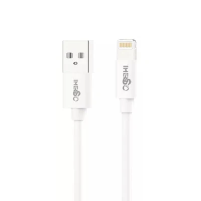 Cabo De Dados Usb Para Lightning 2.4A 2 Metros Branco Imenso