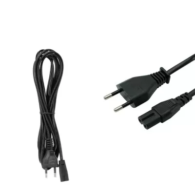 Cabo De Energia Para Rádio Gravador Cor Preto 3 Metros 10a