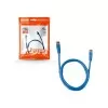 Cabo De Rede Cat5 10M Azul Pluscable Novo