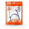Cabo De Rede Cat5 10M Azul Pluscable Novo