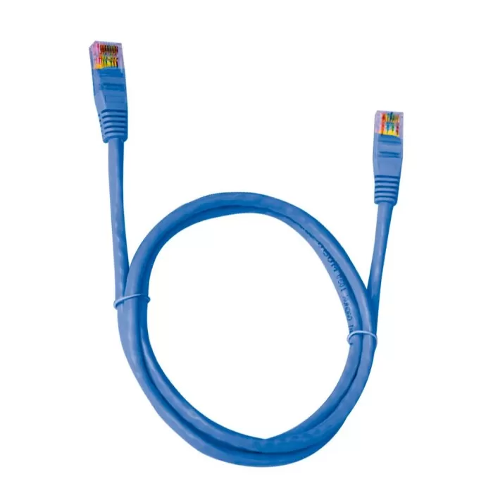 Cabo De Rede Cat6 5M Azul Pluscable