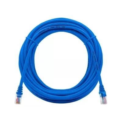 Cabo De Rede Internet Rj45 Cat 6 Azul 5 Metros Xcell