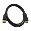 Cabo De Vídeo Displayport Macho Para Hdmi Macho Preto Vinik