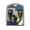 Cabo Extensor Usb Ethernet Via Rj45 Knup Preto Hb-T88 Cabo Extensor Usb Ethernet Via Rj45 Knup Preto Hb-T88