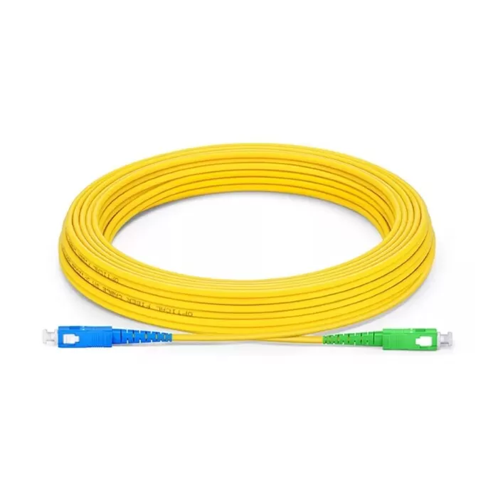 Cabo Fibra Óptica 3mm 2 Metros Cor Amarelo