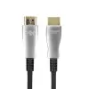 Cabo Hdmi 2.1 8K 5 Metros HDR Fibra Ótica Preto 120HZ PIX