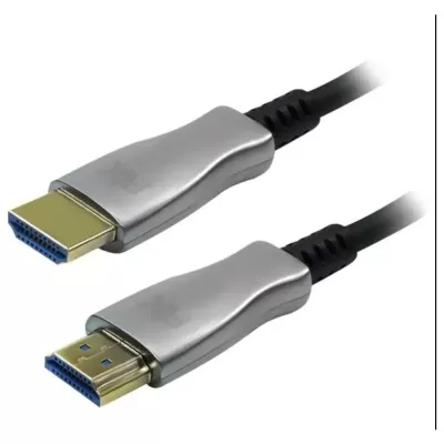 Cabo Hdmi 2.1 8K 5 Metros HDR Fibra Ótica Preto 120HZ PIX