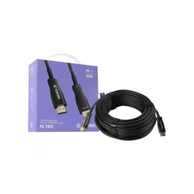 Cabo Hdmi 2,0 Fibra Óptica 30M Fk783C Fortrek Novo