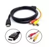 Cabo Hdmi Para Vídeo + Aúdio Fca-21 Feasso Novo Cabo Hdmi Para Vídeo + Aúdio Fca-21 Feasso Novo
