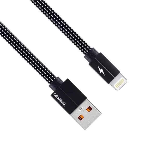 Cabo Lightning Flat Duo 1M Vermelho Mbtech - Celular Cabo Lightning Flat Duo 1M Vermelho Mbtech - Celular