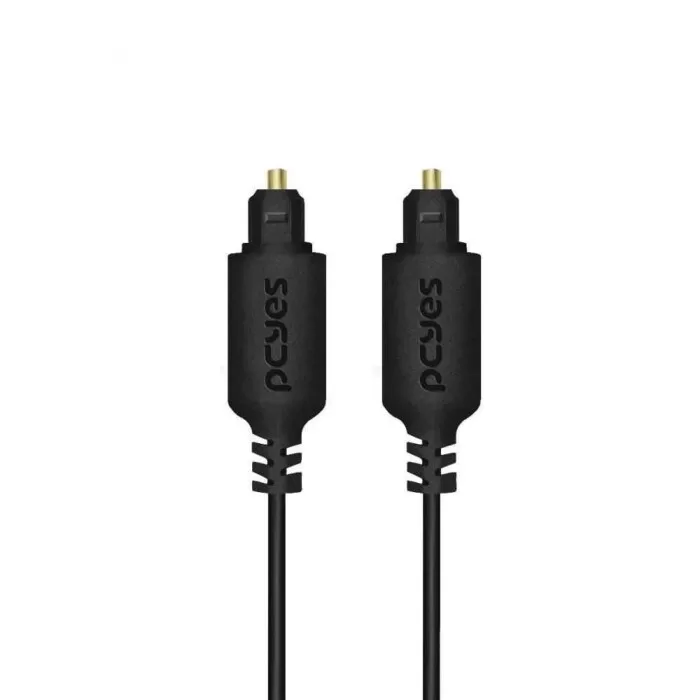 Cabo Óptico Toslink Dolby DTS 10m pOD-10 Pacyes Novo