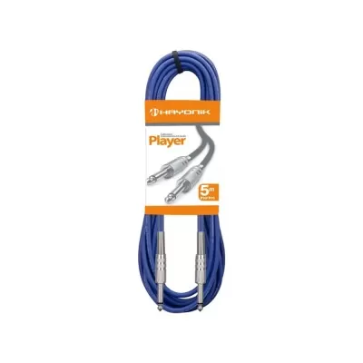 Cabo Player P10 X P10 5M Azul 54414 Hayonik Novo
