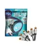 Cabo Rca 3 + 3 Rca Preto Fitz 10M Preto Pix Novo