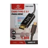 Cabo Tipo-C 3.1 x Hdmi 2.0 4K 1.8m Kapbom Kap-V099 Cabo Tipo-C 3.1 x Hdmi 2.0 4K 1.8m Kapbom Kap-V099