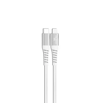 Cabo Tipo-C Lightning 1,5M Branco Ca-412Mfi Novo