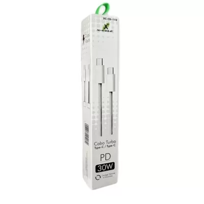 Cabo Turbo Tipo-C Pd 30W Xc-Cd-110 X-Cell Novo