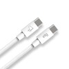 Cabo USB ELG Compativel para Tipo-C 60W 1 Metro Branco ELG TC60 Cabo USB ELG Compativel para Tipo-C 60W 1 Metro Branco ELG TC60