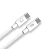 Cabo USB ELG Compativel para Tipo-C 60W 1 Metro Branco ELG TC60 Cabo USB ELG Compativel para Tipo-C 60W 1 Metro Branco ELG TC60