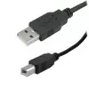 Cabo Usb 2.0 Para Impressora 5 Metros Cor Preto 5+