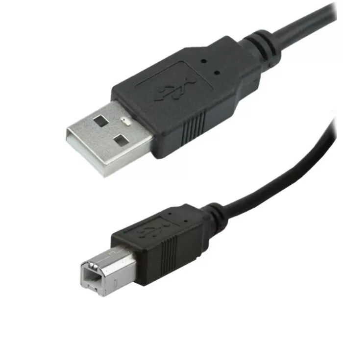 Cabo Usb 2.0 Para Impressora 5 Metros Cor Preto 5+