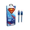 Cabo Usb-C P/ lightining 1,5M 12W Superman Novo Cabo Usb-C P/ lightining 1,5M 12W Superman Novo